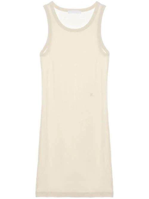 Ivory white cotton top Helmut Lang | O01HW609C05